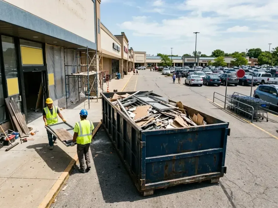 retail-store-renovation-debris-003 — frequently asked questions, Roll-off Dumpster Rentals in Broadview Heights, OH